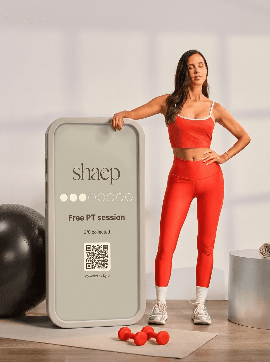 Shaep Fitness digital loyalty card