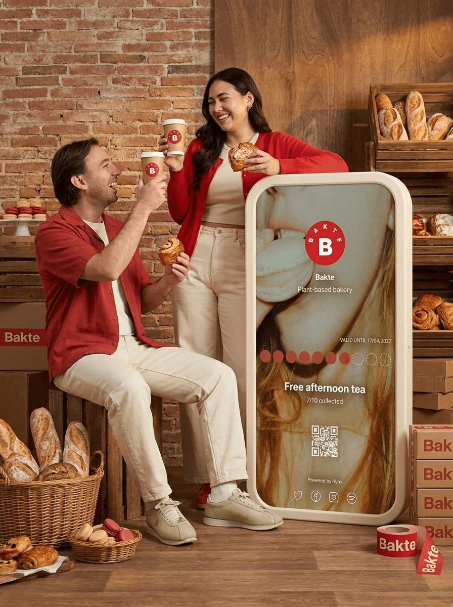 Bake Bakery digital loyalty card