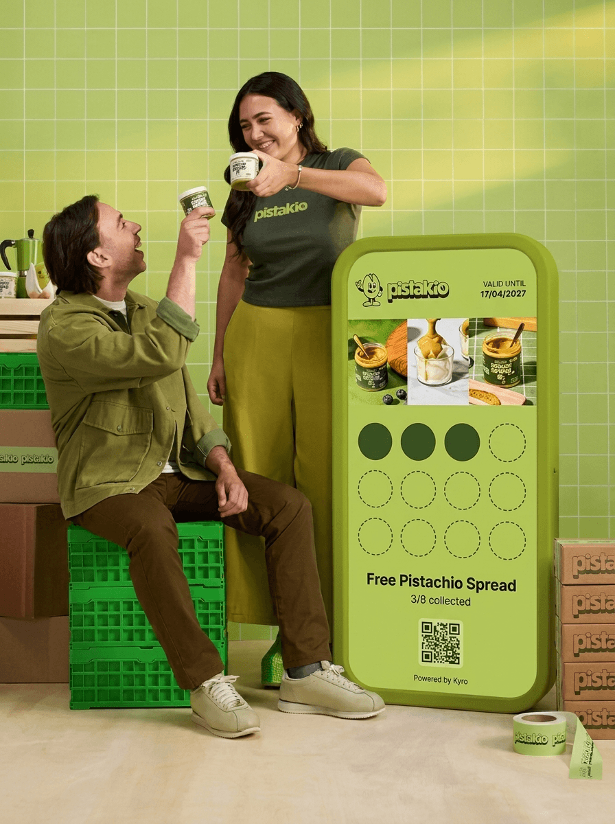 Pistachio Spread digital loyalty card